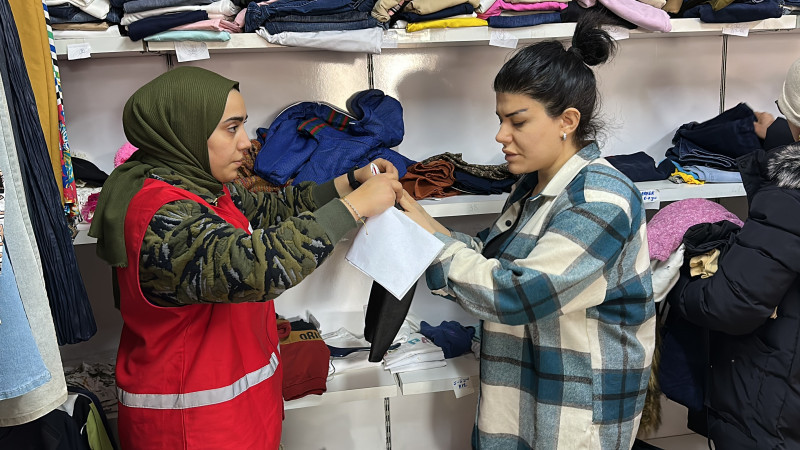 Depremzedelere Kızılay'dan yardım eli: Tüm ihtiyaçları karşılanıyor