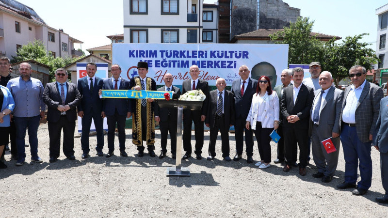 Kırım Türkleri kültür ve eğitim merkezinin temeli atıldı