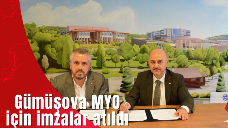 Gümüşova MYO için imzalar atıldı