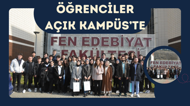 Düzce Atatürk Anadolu Lisesi Öğrencileri Açık Kampüs'te 