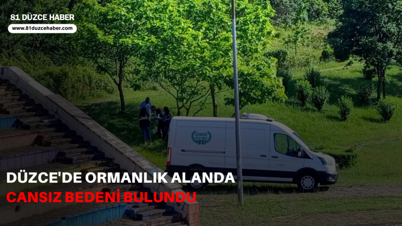 Düzce'de Ormanlık Alanda Cansız Bedeni Bulundu