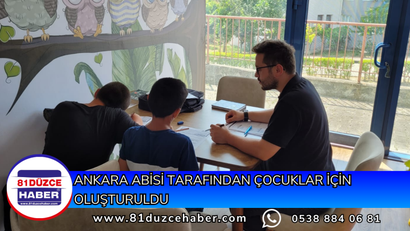 Ankara Abisi Tarafından Çocuklar İçin Oluşturuldu