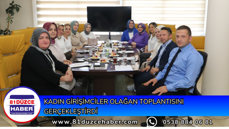 Kadın Girişimciler Olağan Toplantısını Gerçekleştirdi