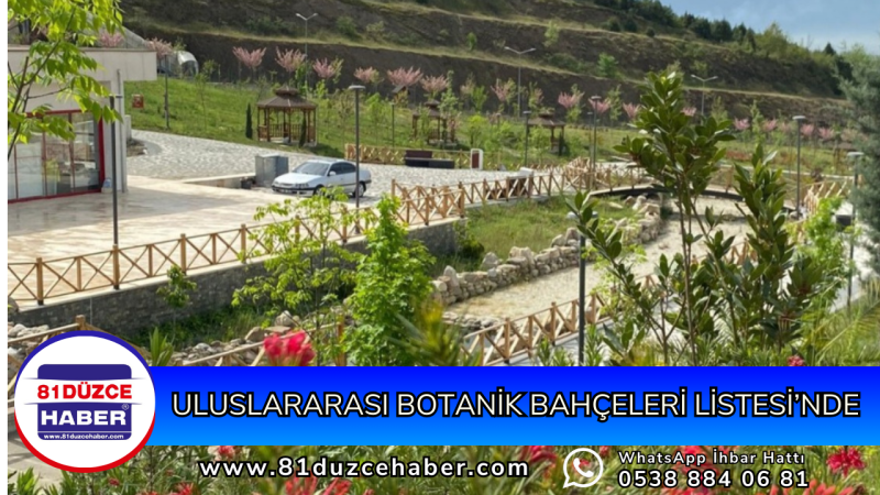 Uluslararası Botanik Bahçeleri Listesi’nde