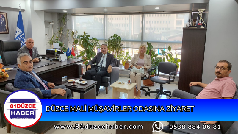 Düzce Mali Müşavirler Odasına Ziyaret