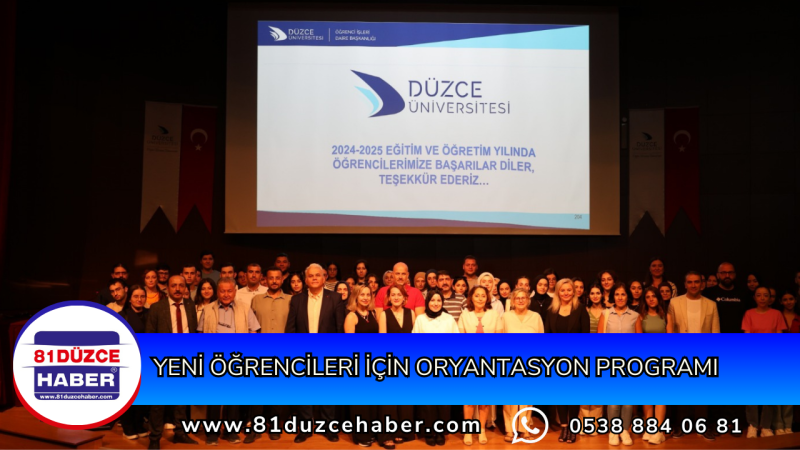 Yeni Öğrencileri İçin Oryantasyon Programı