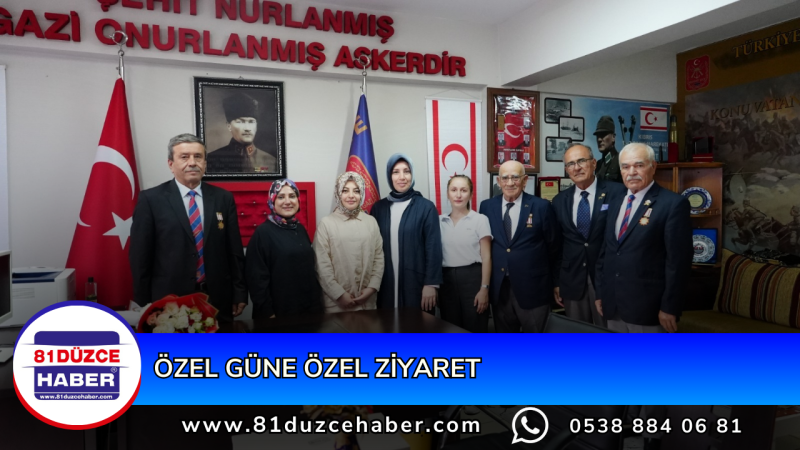 ÖZEL GÜNE ÖZEL ZİYARET