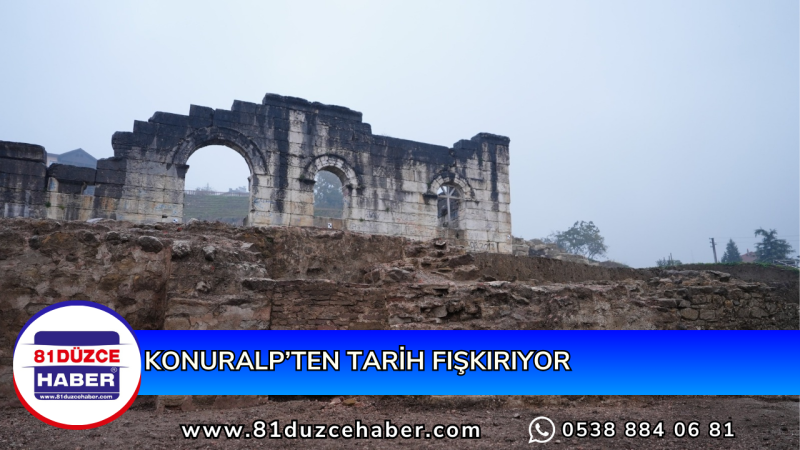 KONURALP’TEN TARİH FIŞKIRIYOR