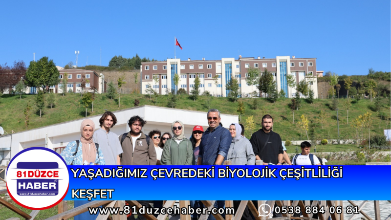 YAŞADIĞIMIZ ÇEVREDEKİ BİYOLOJİK ÇEŞİTLİLİĞİ KEŞFET