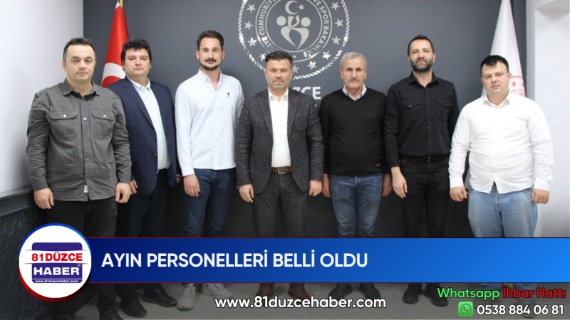 AYIN PERSONELLERİ BELLİ OLDU