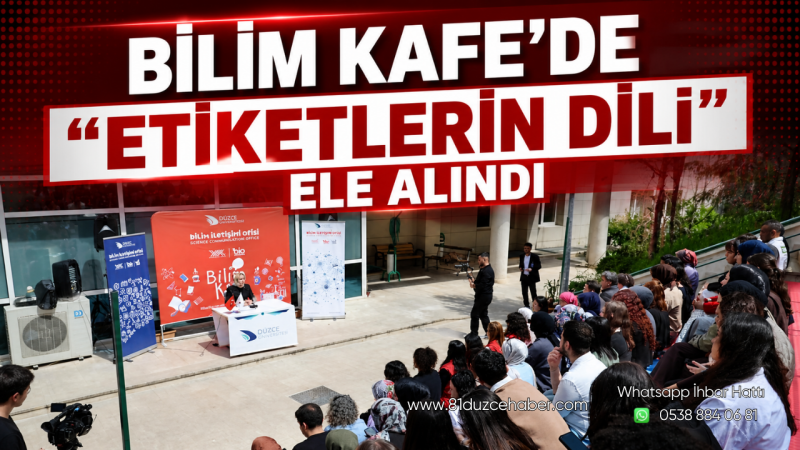 Bilim Kafe’de “Etiketlerin Dili” Ele Alındı