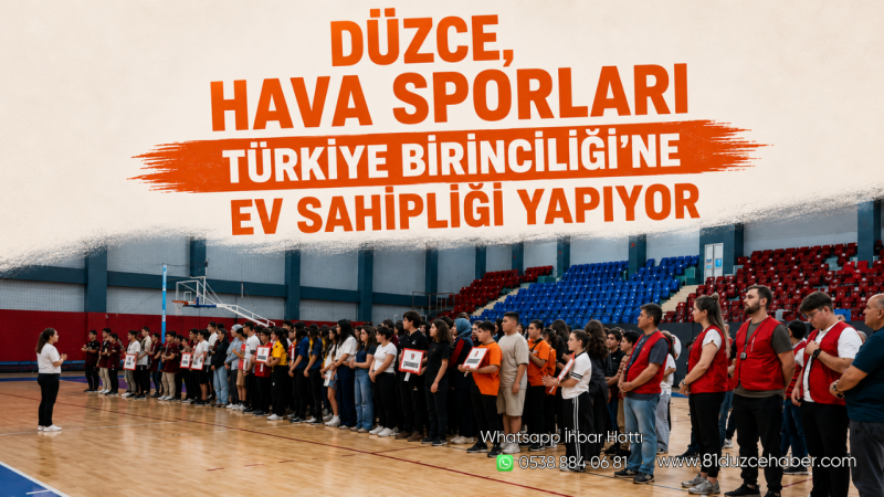 Düzce, Hava Sporları Türkiye Birinciliği’ne Ev Sahipliği Yapıyor