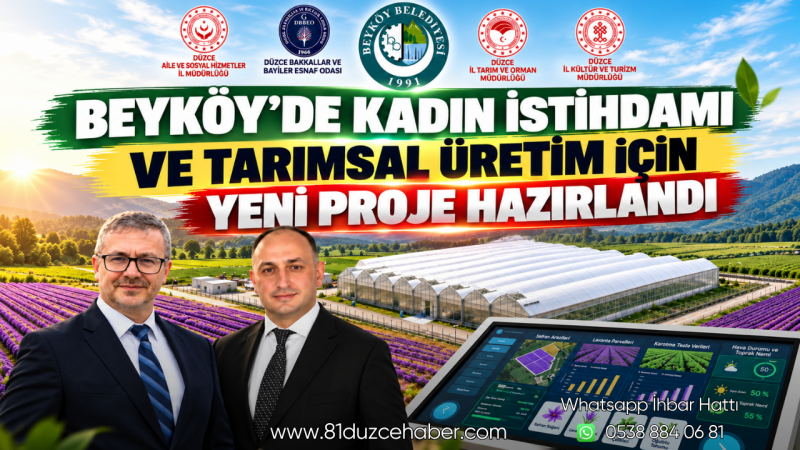 Beyköy’de Kadın İstihdamı ve Tarımsal Üretim İçin Yeni Proje Hazırlandı