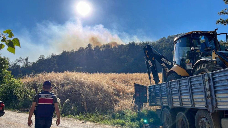 Bolu’da orman yangını kontrol altına alındı