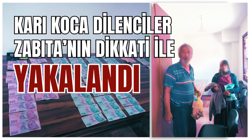 DÜZCE’DE DİLENCİ OPERASYONU