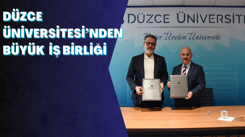 Düzce Üniversitesi’nden Uydu ve Uzay Teknolojileri Alanında TÜRKSAT ile Büyük İş Birliği