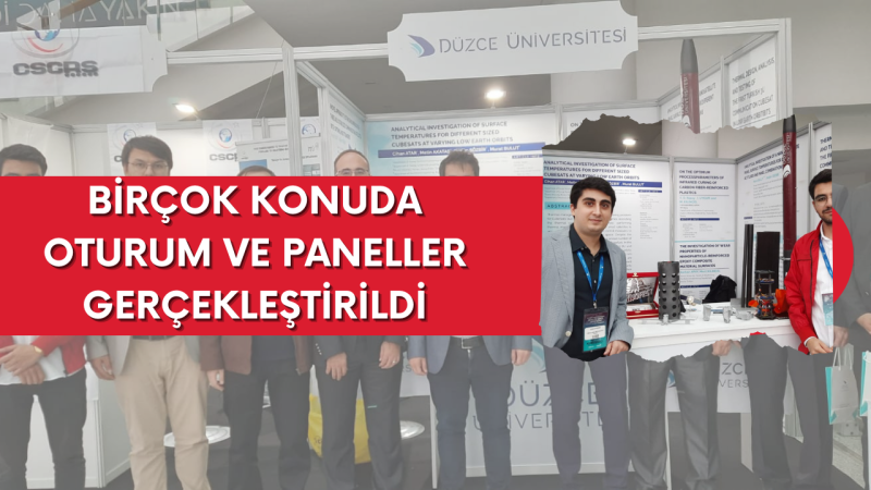 Düzce Üniversitesi TÜRKSAT’ın Düzenlediği Yakın Yörünge ve Küp Uydu Çalıştayı’nda