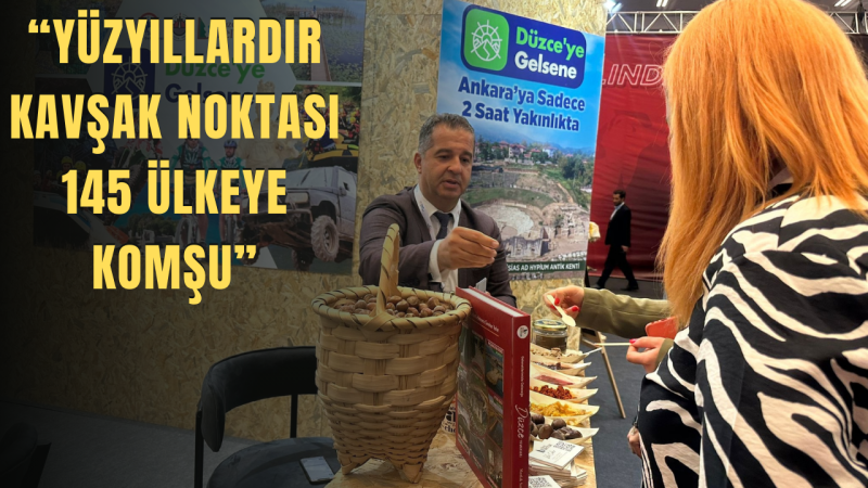 DÜZCE BELEDİYESİ TRAVEL EXPO'DA YERİNİ ALDI 