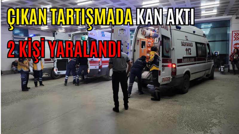 İKİ KİŞİYİ VURDU KAÇTI