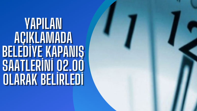 Konuralp'te Kapanış Saatleri Değişti 