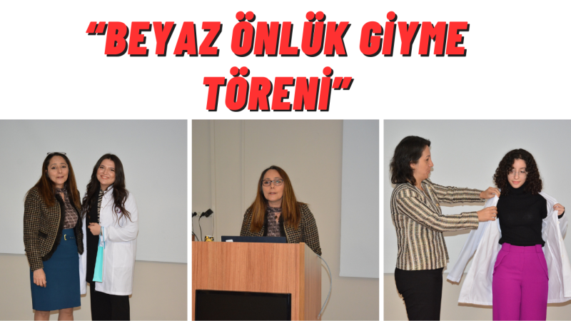 DÜZCE ÜNİVERSİTESİ KİMYA BÖLÜMÜ ÖĞRENCİLERİNİN BEYAZ ÖNLÜK GİYME HEYECANI