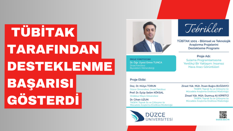 TÜBİTAK Proje Başarıları Hızla Devam Ediyor