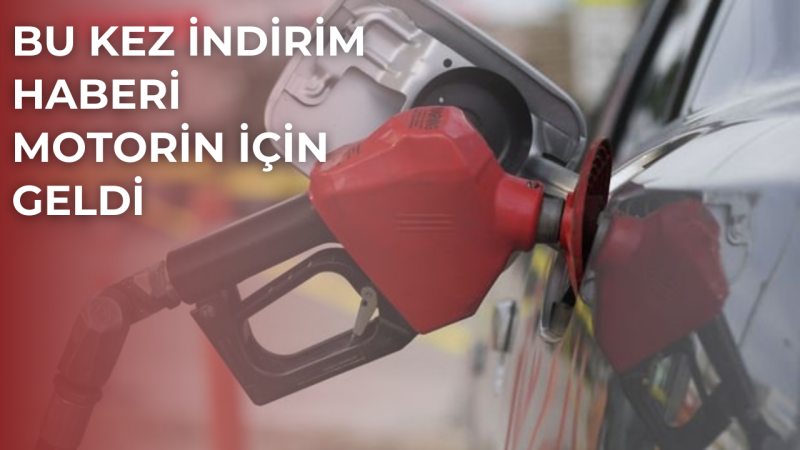 Motorine bu kez indirim geliyor