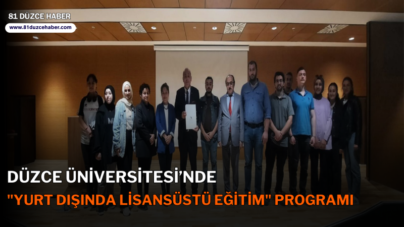 Düzce Üniversitesi’nde 