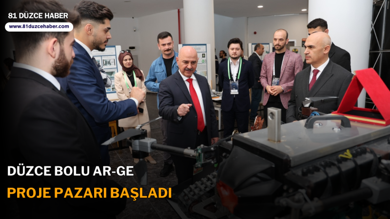 Düzce Bolu AR-GE Proje Pazarı Başladı