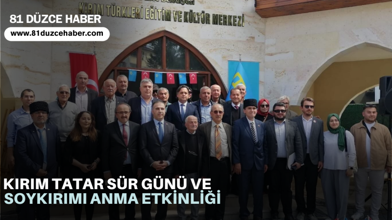 Kırım Tatar Sürgünü ve Soykırımı Anma Etkinliği