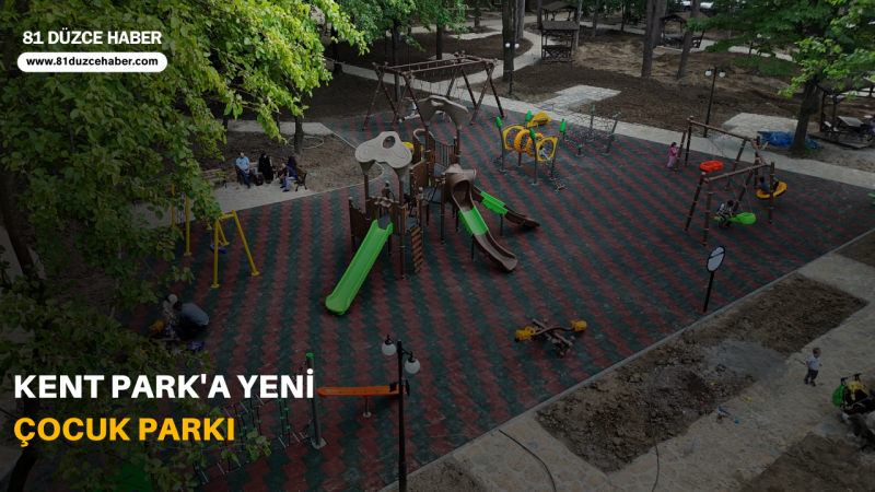 KENT PARK'A YENİ ÇOCUK PARKI