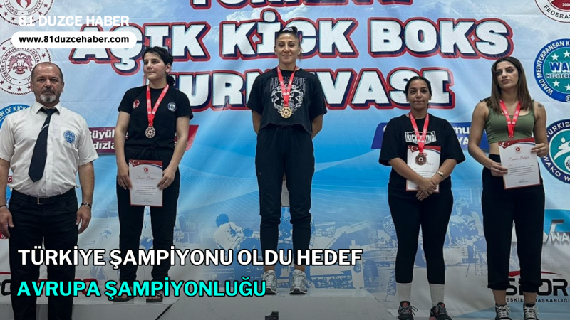 Türkiye Şampiyonu Oldu Hedef Avrupa Şampiyonluğu