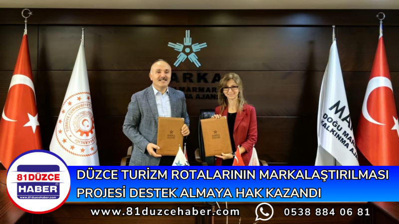 Düzce Turizm Rotalarının Markalaştırılması Projesi Destek Almaya Hak Kazandı