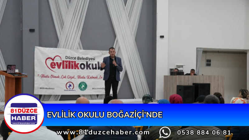 EVLİLİK OKULU BOĞAZİÇİ’NDE