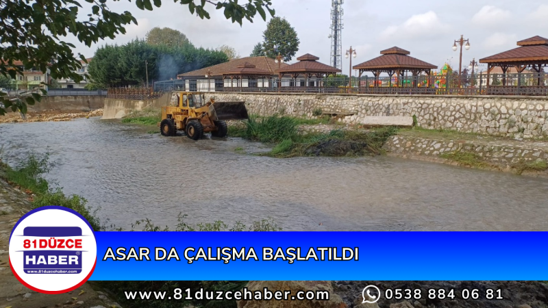 ASAR DA ÇALIŞMA BAŞLATILDI