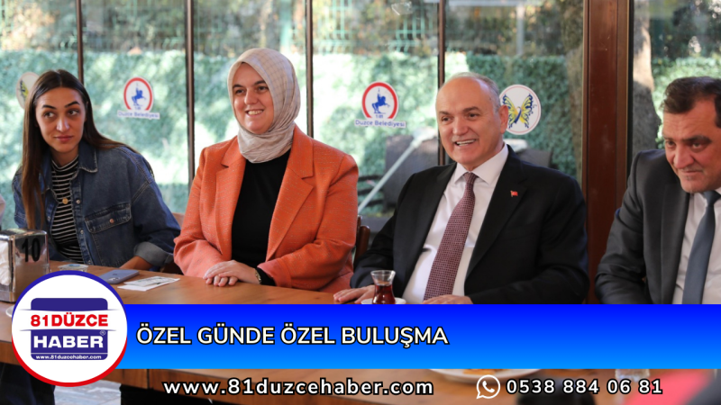 ÖZEL GÜNDE ÖZEL BULUŞMA