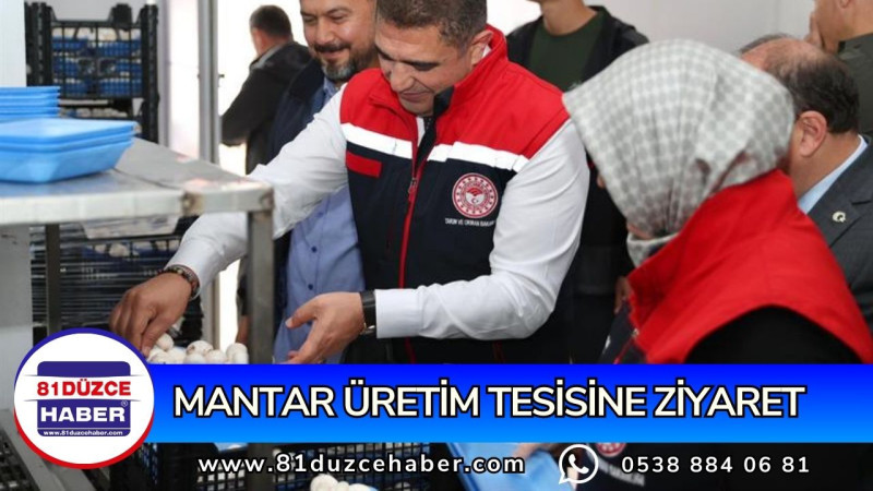 MANTAR ÜRETİM TESİSİNE ZİYARET