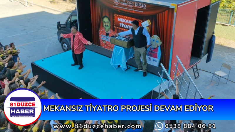 MEKANSIZ TİYATRO PROJESİ DEVAM EDİYOR