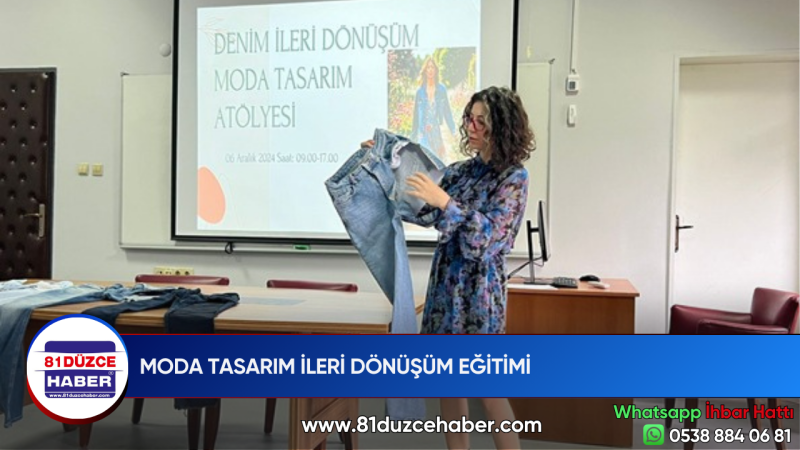 MODA TASARIM İLERİ DÖNÜŞÜM EĞİTİMİ