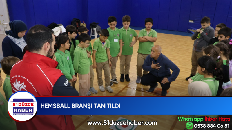 HEMSBALL BRANŞI TANITILDI