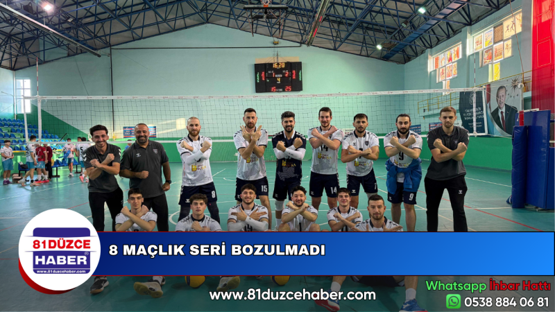 8 MAÇLIK SERİ BOZULMADI