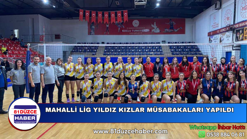 MAHALLİ LİG YILDIZ KIZLAR MÜSABAKALARI YAPILDI