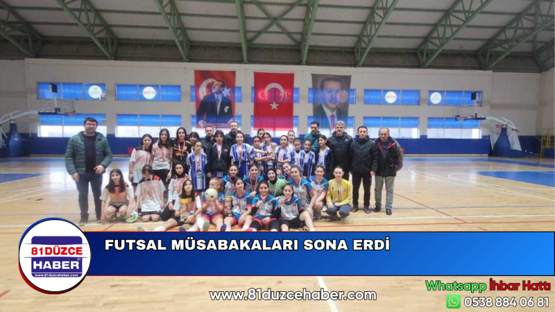 FUTSAL MÜSABAKALARI SONA ERDİ