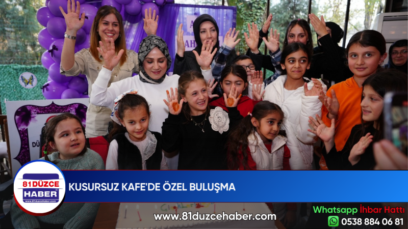 KUSURSUZ KAFE'DE ÖZEL BULUŞMA