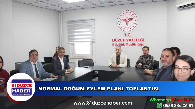 NORMAL DOĞUM EYLEM PLANI TOPLANTISI