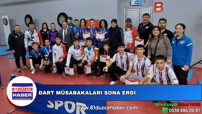 DART MÜSABAKALARI SONA ERDİ