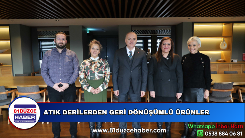 ATIK DERİLERDEN GERİ DÖNÜŞÜMLÜ ÜRÜNLER