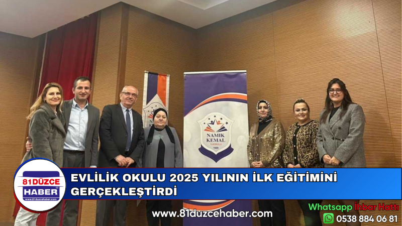 EVLİLİK OKULU 2025 YILININ İLK EĞİTİMİNİ GERÇEKLEŞTİRDİ