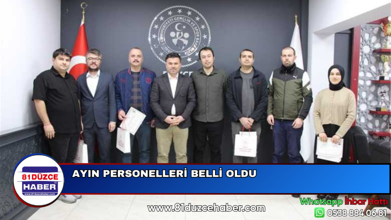 AYIN PERSONELLERİ BELLİ OLDU