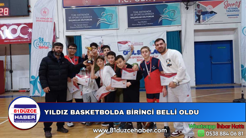 YILDIZ BASKETBOLDA BİRİNCİ BELLİ OLDU